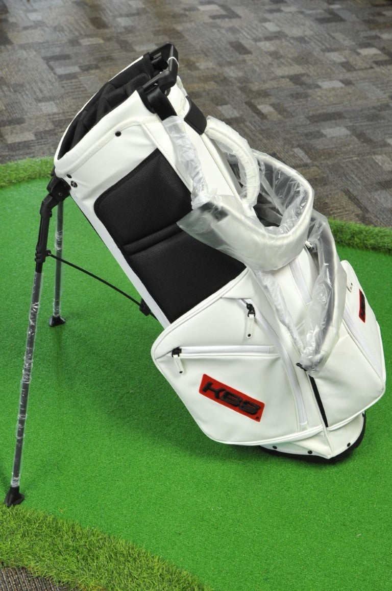 KBS Premium 6 Way Hybrid Stand Golf Bag 4.0 White | Golf Club Brokers