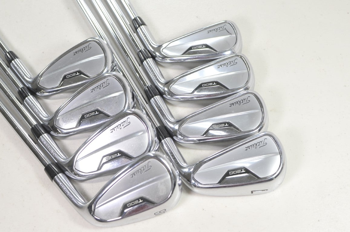Titleist T200 2023 4-PW,48* Iron Set Regular Flex AMT Black R300