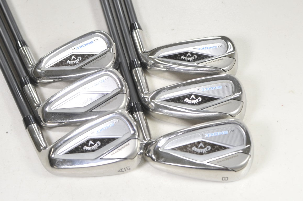 Callaway Paradym Ai Smoke HL 6-PW,AW Iron Set Regular Flex RH