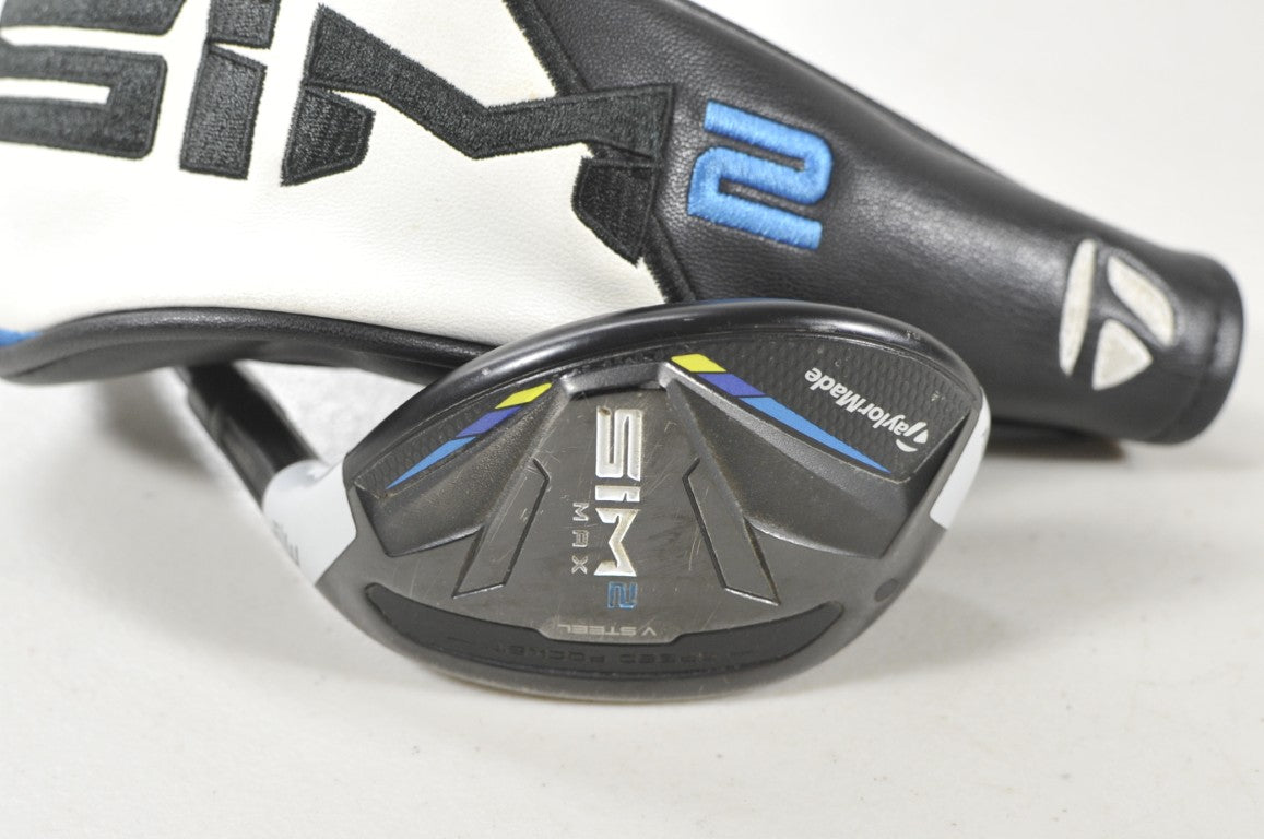 W067 TaylorMade SIM MAX 3U rescue 19° TaylorMade SIM2 Max Rescue 3-19* Hybrid Regular Flex Ventus 6