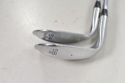 Titleist Vokey SM8 Tour Chrome 54*, 58* Wedge Set KBS Hi-Rev 2.0 Steel #219425