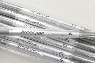 Aerotech SteelFiber 80 Stiff Flex 7pc Iron Shaft Set Parallel Tip .370