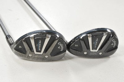 Callaway Rogue X 4, 5 Hybrid Set Senior Flex RH Synergy 50g Graphite # 212761