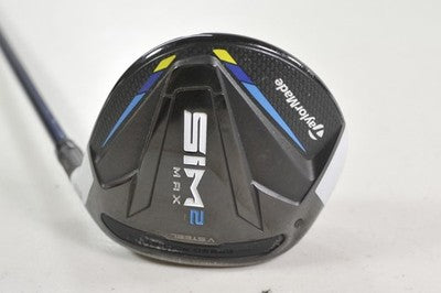 TaylorMade SIM2 Max 3-15* Fairway Wood Stiff Flex Ventus Blue 6 Graphite #219689
