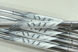 True Temper AMT Silver X-Stiff Iron Shaft Set .355 6pc 36.75"-34.25"  # 210693