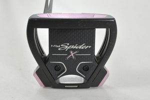 LEFT HANDED TaylorMade MySpider X Single Bend 33" Putter KBS Steel # 219470
