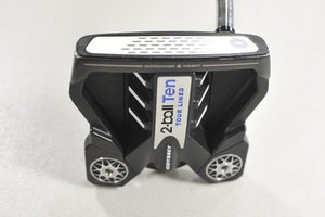 Odyssey Ten 2-Ball Tour Lined 35" Putter Right Stroke Lab Steel #218291