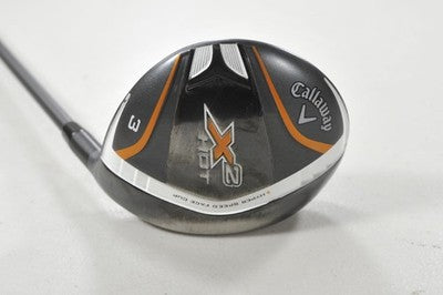Callaway X2 Hot #3 Fairway Wood Regular Flex RH Tour Aldila 60g Graphite #216244