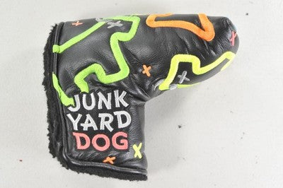 Scotty Cameron 2013 Neon Dancing Junk Yard Dog Blade Putter Head Cover  # 219355