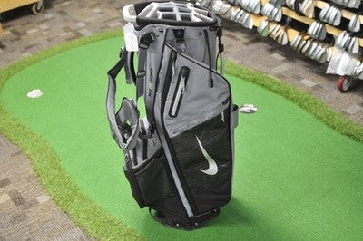 Nike Air Hybrid Stand Golf Bag Gray/Black 14-Way  #220321