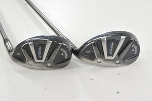 Callaway Rogue 3 and 4 Hybrid Set Regular Flex RH Synergy 60g Graphite #220089