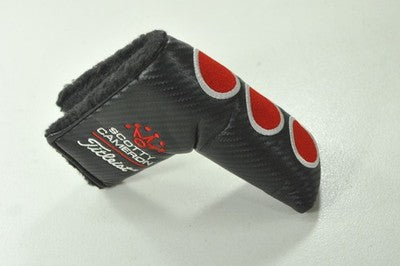 Scotty Cameron 2008 Red Racer Custom Shop Blade Putter Head Cover  #210149