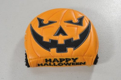 Scotty Cameron 2021 Halloween Jack O Lantern Mallet Putter Head Cover  # 216111