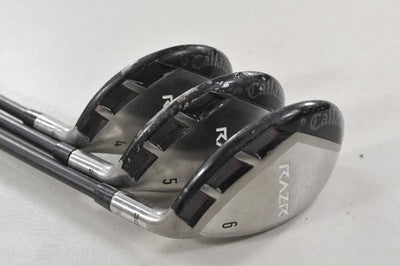 Callaway RAZR X #4, #5, #6 Hybrid Set Regular Flex 60g RH Graphite #220906