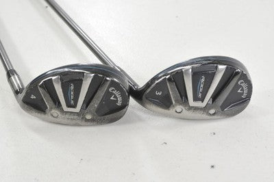 Callaway Rogue 3 and 4 Hybrid Set Regular Flex RH Synergy 60g Graphite #220089