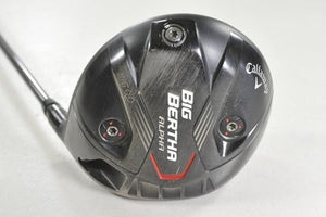 Callaway Big Bertha Alpha 816 Double Black Diamond 9* Driver Stiff Flex # 219311