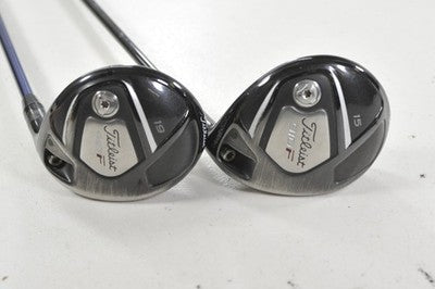 Titleist 910F 3-15* and 5-19* Fairway Wood Set Stiff Flex RH Graphite #219754