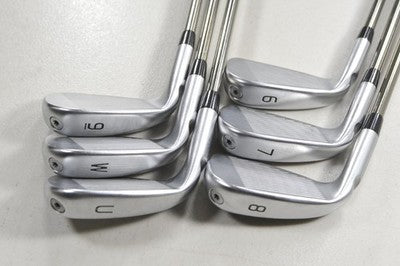 Ping i230 6-W,UW Iron Set Senior Flex Blue Dot Right Recoil F2 Graphite # 215986