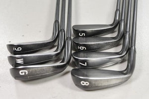 PXG Gen6 0311 XP Double Black 5-W,GW Iron Set Regular Flex MMT Graphite # 210128