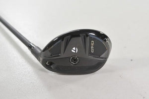 TaylorMade Qi4D Rescue 3-19* Hybrid Stiff Flex KBS REAX 75g Graphite # 220791