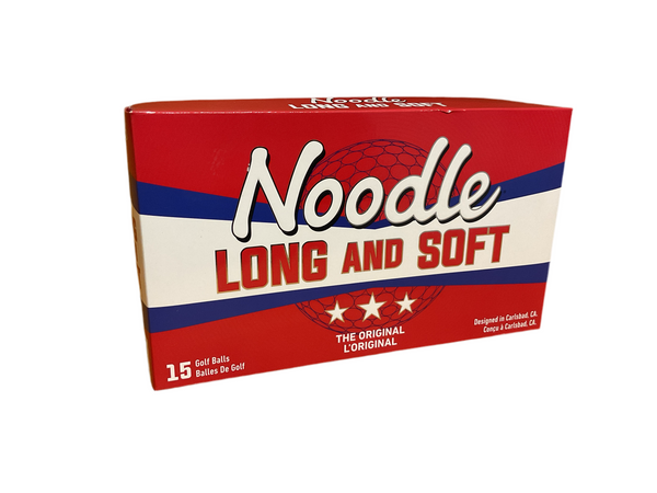 Noodle Long and Soft Golf Balls - 15 Balls