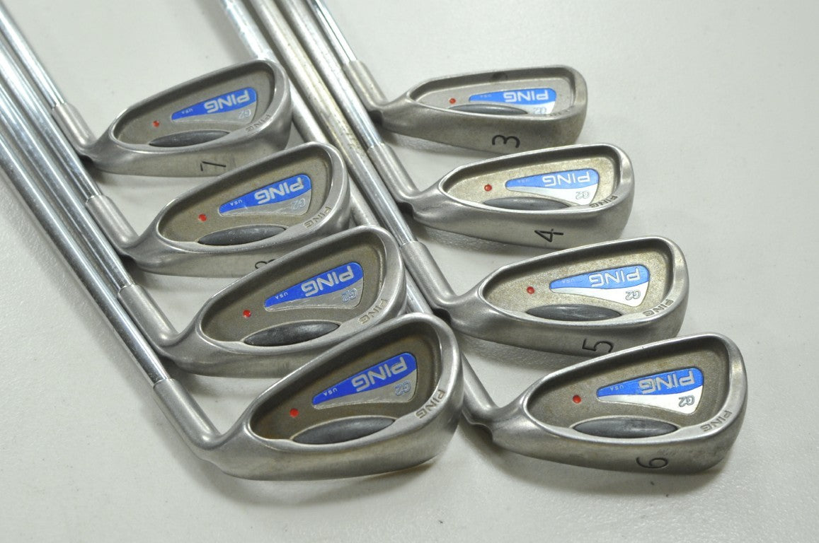 Ping G2 3-W Iron Set Stiff Flex Red Dot Right CS Lite Steel # 212039
