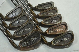 Ping Eye 2 Beryllium Copper 2-W Black Dot Iron Set RH Stiff ZZ-Lite Steel 181200