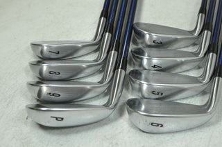 Mizuno MX 17 3-PW Iron Set Right Regular Flex Exsar Blue Graphite #179757