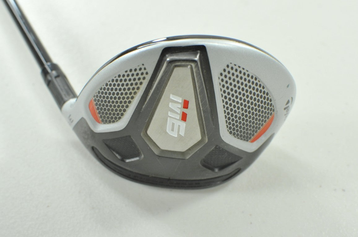 TaylorMade M6 3-15* Fairway Wood Stiff Flex RH Atmos Red 6 Graphite # 206513