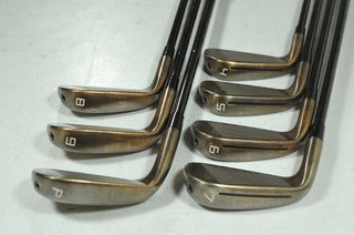 TaylorMade P790 2024 Aged Copper 4-PW Iron Set Right Stiff KBS Steel # 184043