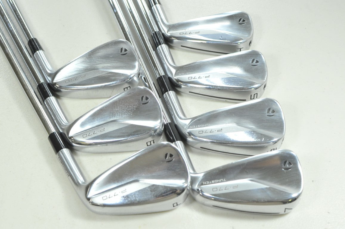 TaylorMade P770 2020 4-PW Iron Set Regular Flex Right Rifle 5.5 Steel # 207419