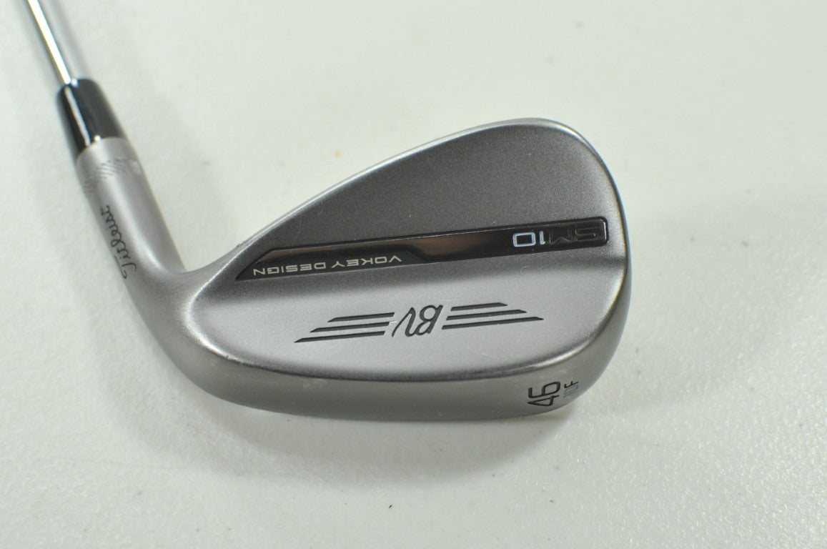 Titleist Vokey SM10 Nickel 46*-10F Wedge Right BV Wedge Flex Steel # 210254