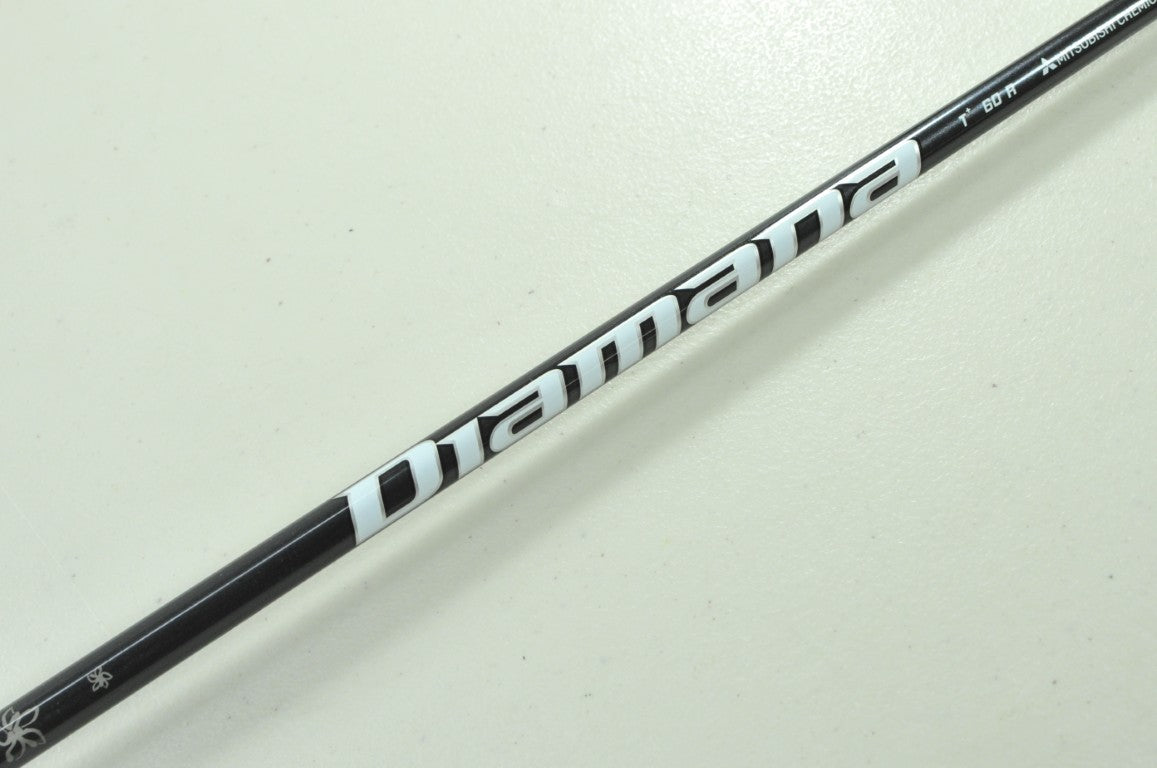 Mitsubishi Diamana T+ 60g Regular Flex TaylorMade Driver Shaft LEFT # 206138