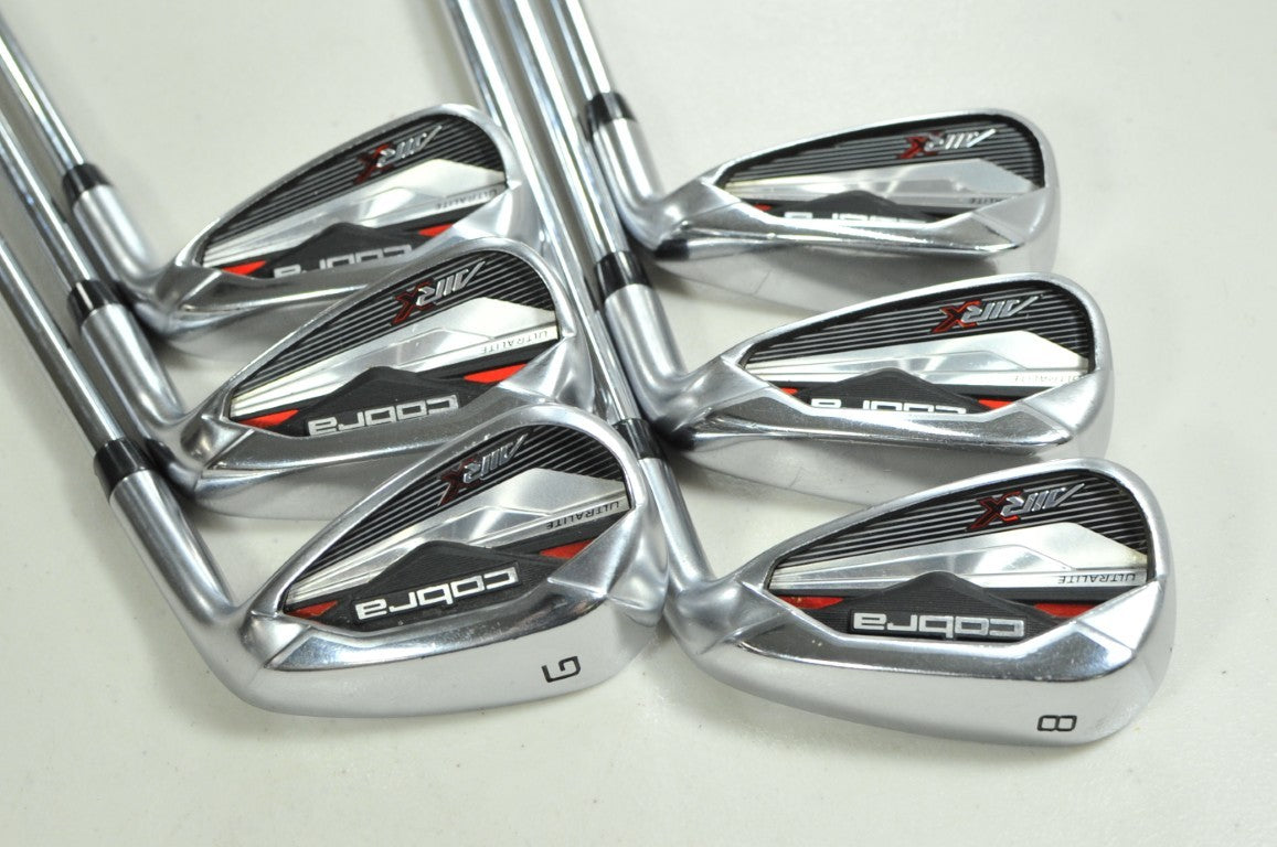 Cobra Air-X 2022 5-6,8-PW,GW Iron Set Right Regular Flex Ultralite Steel #183746