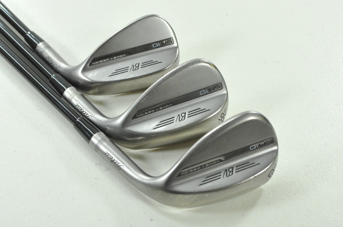 Titleist Vokey SM10 Nickel 52*,56*,60* Wedge Set Right Tensei Graphite # 207311