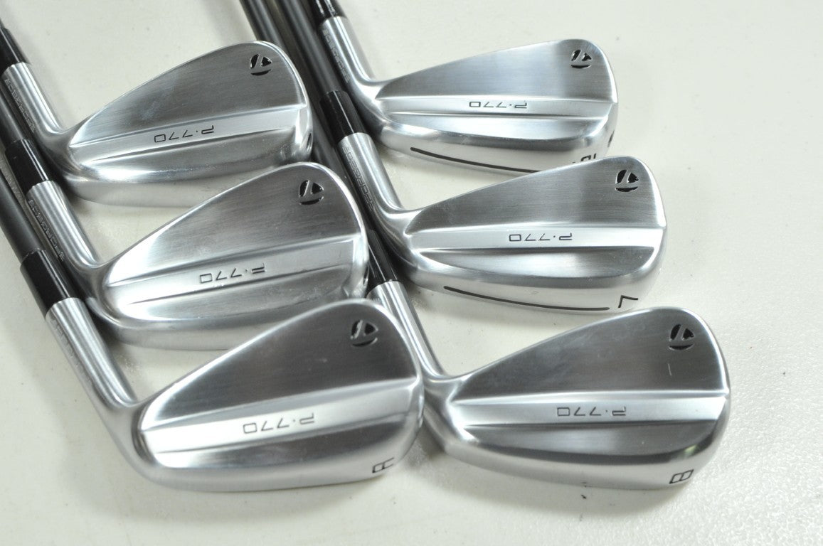 TaylorMade P770 2025 6-PW,AW Iron Set Senior Flex RH KBS MAX 45 Graphite #207302