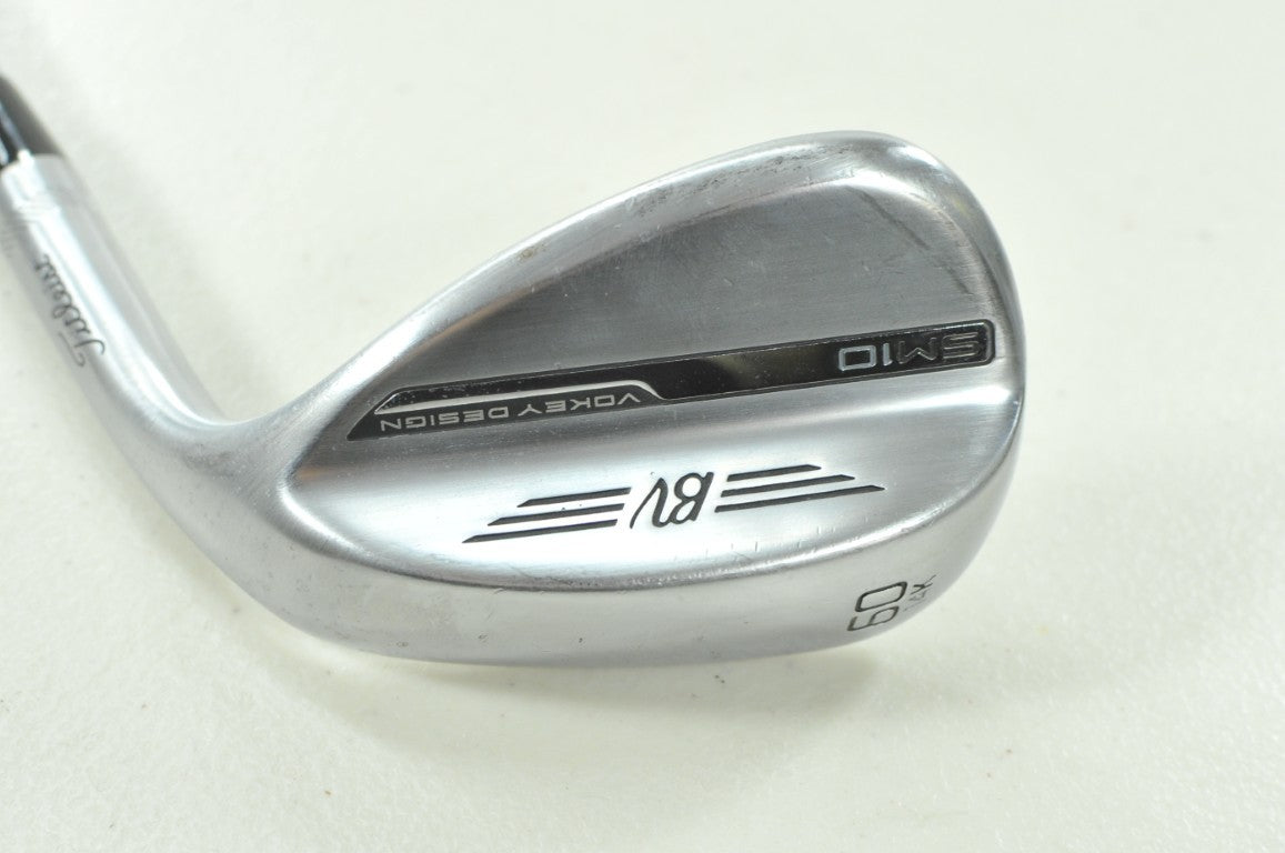 Titleist Vokey SM10 Tour Chrome 60*-14K Wedge Right BV Wedge Flex Steel # 208179