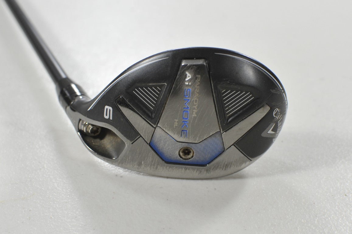 Callaway Paradym Ai Smoke HL 6-27* Hybrid Senior Flex Right Graphite # 217309