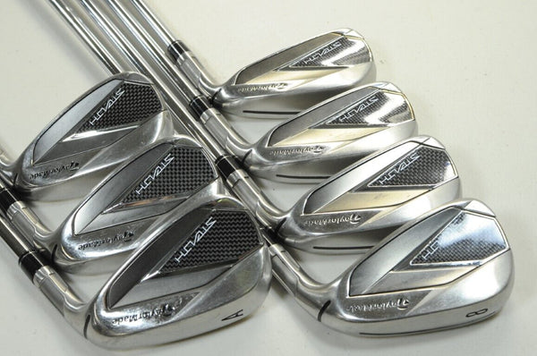 TaylorMade Stealth 5-PW,AW Iron Set Right Regular Flex KBS MAX MT Steel # 184056