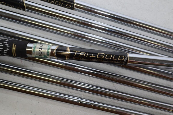 Tommy Armour 845s V31 3-PW Iron Set Right Stiff Flex Tri-Gold Steel # 170063