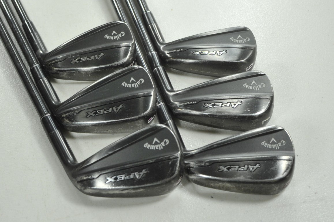 Callaway Apex Ti Fusion 6-PW,AW Iron Set Regular Flex Right OTi Graphite #212788