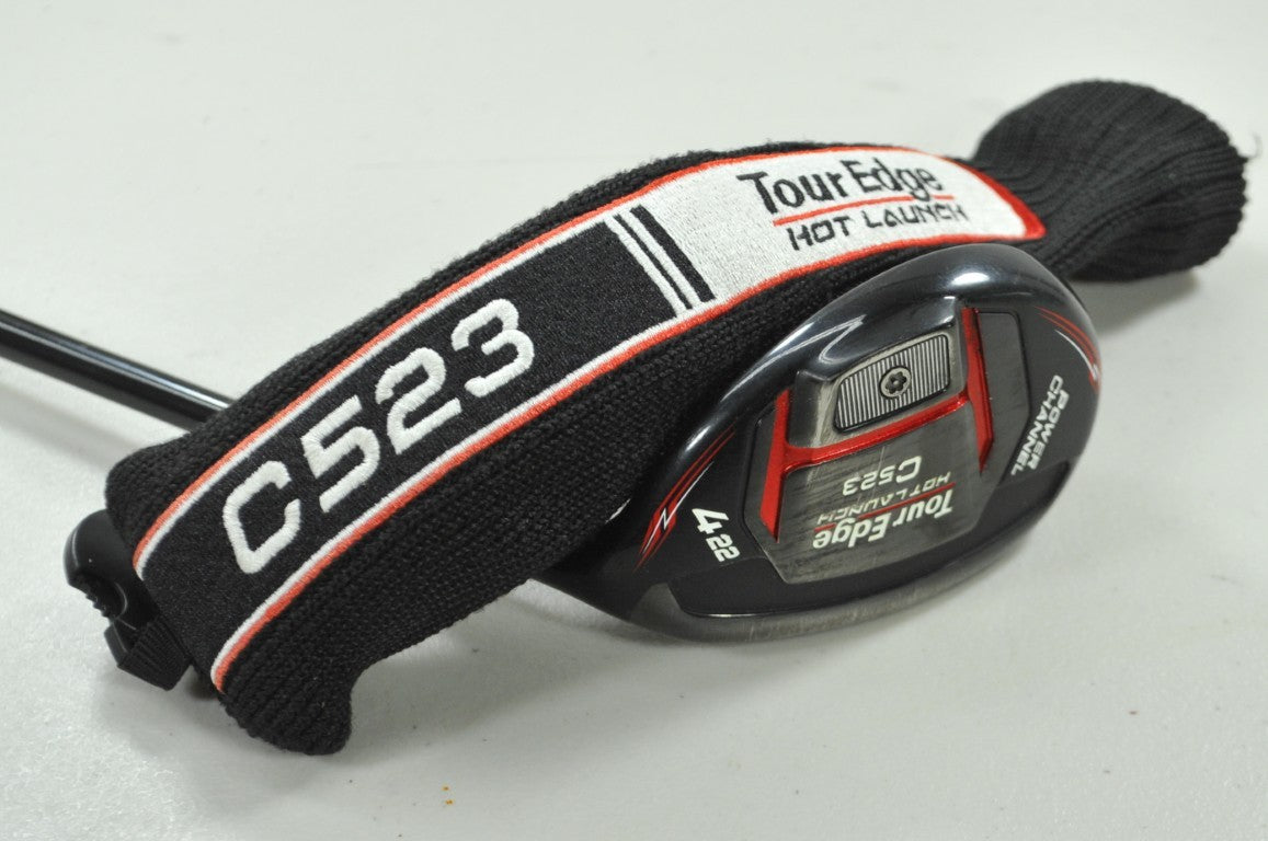 Tour Edge Hot Launch C523 4-22* Hybrid Regular Flex Right 55g Graphite # 197704
