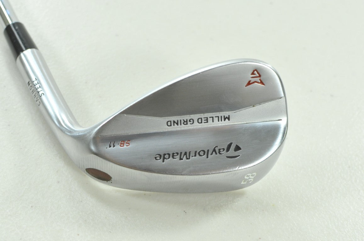 TaylorMade Milled Grind 58*-11 Wedge Right DG Wedge Flex Steel # 207648