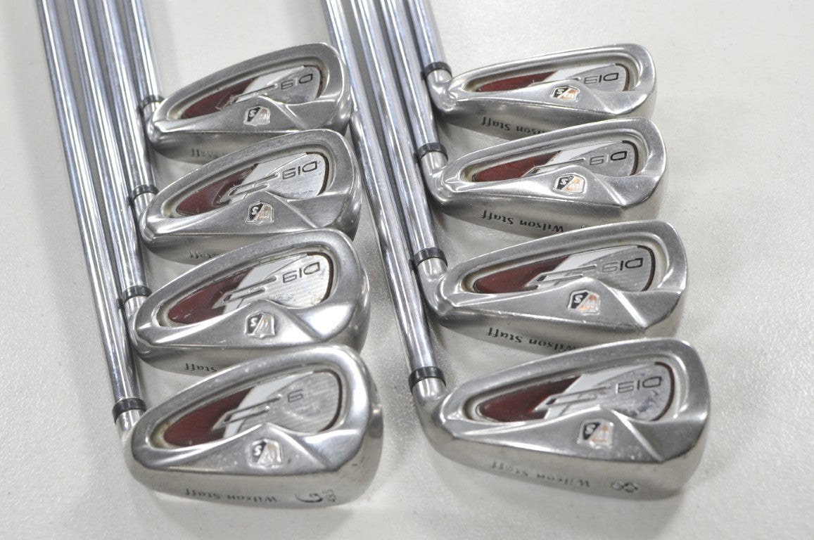 Wilson Di9 5-PW,AW,GW Iron Set Uniflex Right TX-99 Steel  # 216398