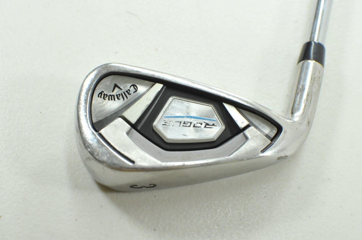 LEFT HANDED Callaway Rogue Single 3 Iron Stiff KBS Tour-V 110g Steel #206388