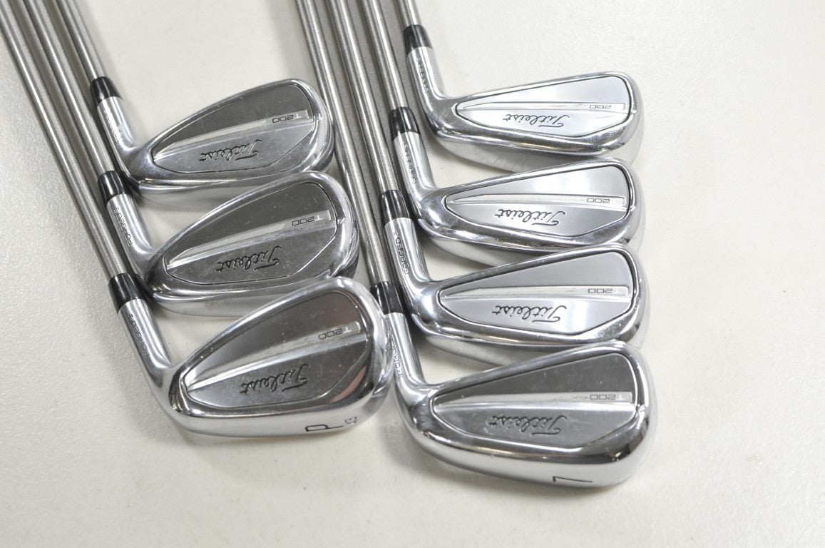 Titleist T200 2023 4-PW Iron Set X-Stiff Flex Right SteelFiber 95 # 217514