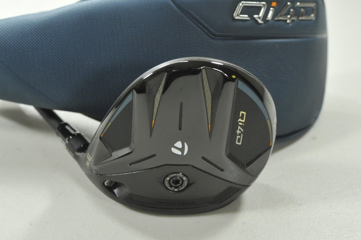 TaylorMade Qi4D 3-15* Fairway Wood Stiff Flex Right REAX 65g Graphite # 209779