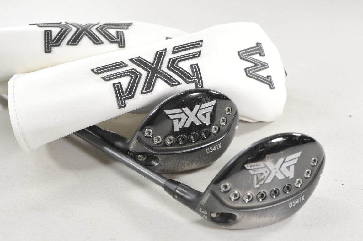 PXG 0341 X 2017 3 and 5 Fairway Wood Set Senior Flex Accra M2 Graphite # 221274