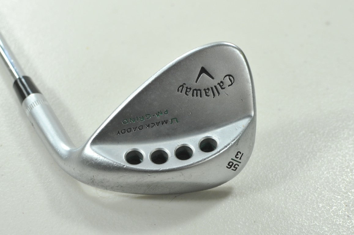Callaway Mack Daddy PM Grind 56-*13 Wedge Right KBS Tour-V Steel #209639