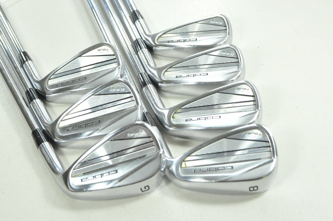 Cobra King Tour 2023 5-PW,GW Iron Set Stiff Flex Right NS Pro Steel # 207959